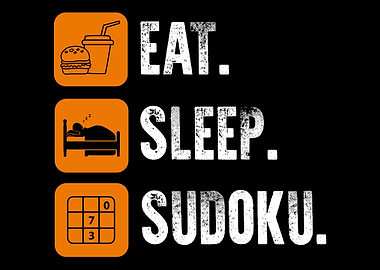 Eat Sleep Sudoku Repeat