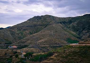 Road on the mountain
