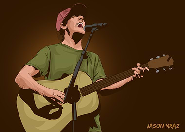 Jason Mraz Vector