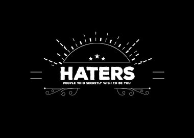 haters people