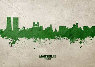 Marseille Skyline France