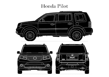 Honda Pilot 2013 Blueprint