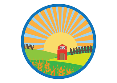 Farmer Sunset Farm Nature