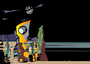 Day on the planet UX1