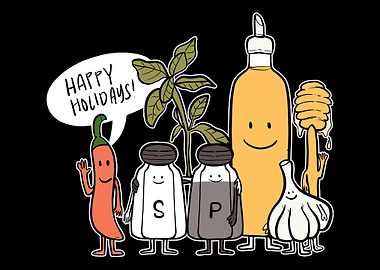 Seasons Greeting Chef Or C