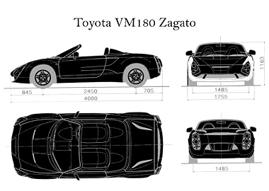 Toyota VM180 Zagato