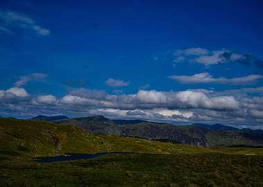 Mountain View of Valleys