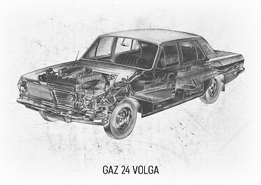 GAZ24 Volga