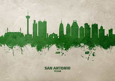 San Antonio Skyline Texas