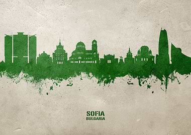 Sofia Skyline Bulgaria