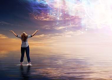 Grass Green Sky Meadow Fie