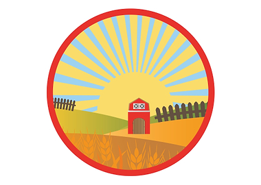 Farmer Sunset Farm Nature