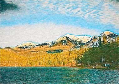 Simple Sea Landscape