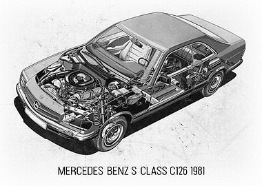 MercedesBenz Sclass c126