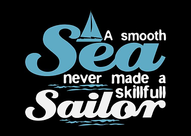 Sailing Quote Smooth Sea