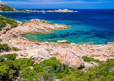 Pure Clear Azure Sea Water