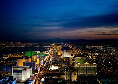 Las Vegas at night