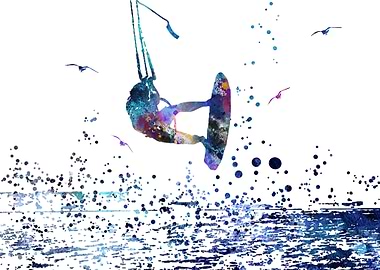 Kitesurfing