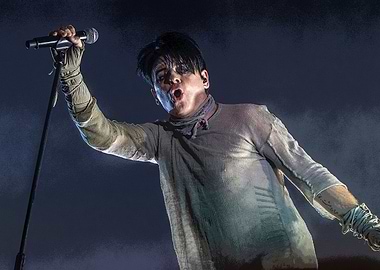 Gary Numan painting