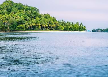 Friwen Island In Front And