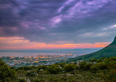 Cape Town at sunrise