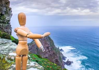 Manikin at Cape Point
