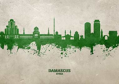 Damascus Skyline Syria