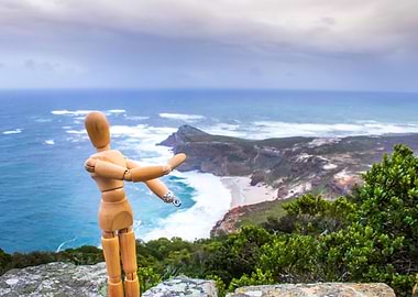 Manikin at Cape Point