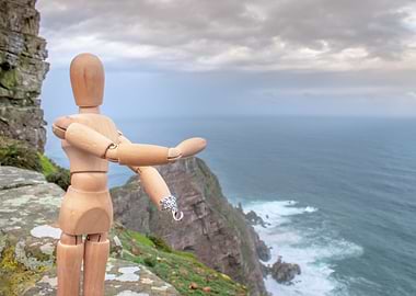 Manikin at Cape Point