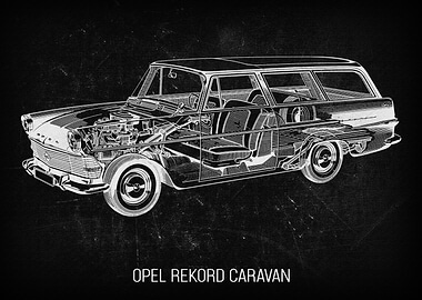 Opel Rekord Caravan