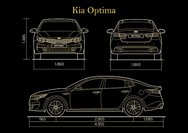 Kia Optima 2017 gold