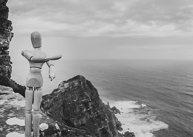 Manikin at Cape Point