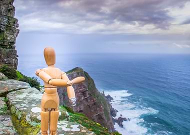 Manikin at Cape Point