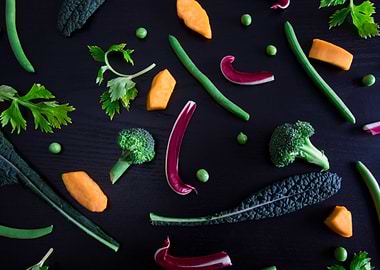 colorful vegetables