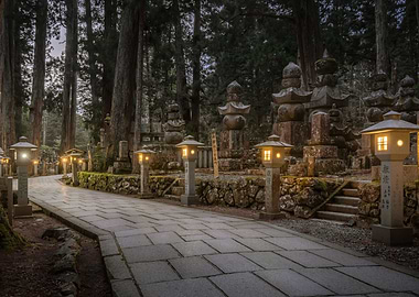 Koyasan cemetery
