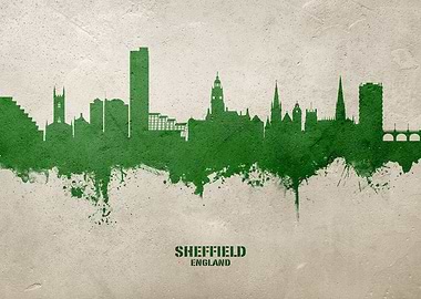 Sheffield Skyline England