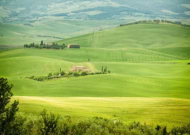 Landscape in Val dOrcia