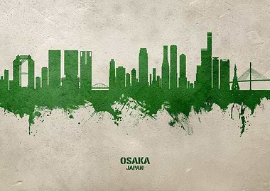 Osaka Skyline Japan