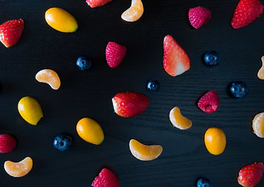 fruit Colorful pattern