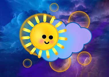 Cute Sunshine Clouds