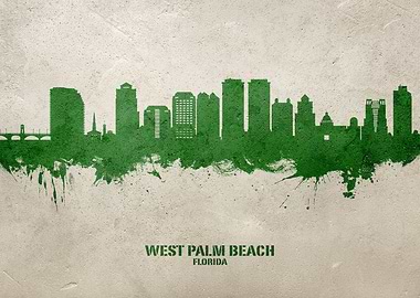 West Palm Beach Skyline