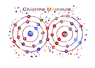 Chlorine Molecule