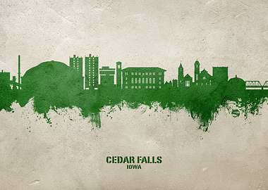 Cedar Falls Skyline Iowa