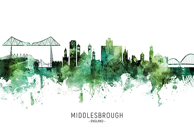 Middlesbrough Skyline