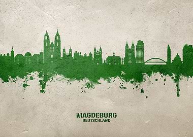 Magdeburg Skyline