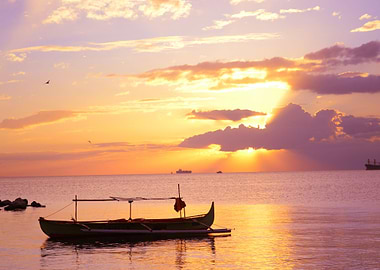 Manila Philippine Sunset T