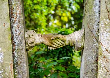 Hand in hand with love