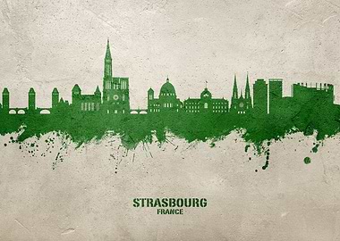 Strasbourg Skyline France