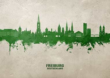 Freiburg Skyline