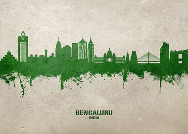 Bengaluru Skyline India
